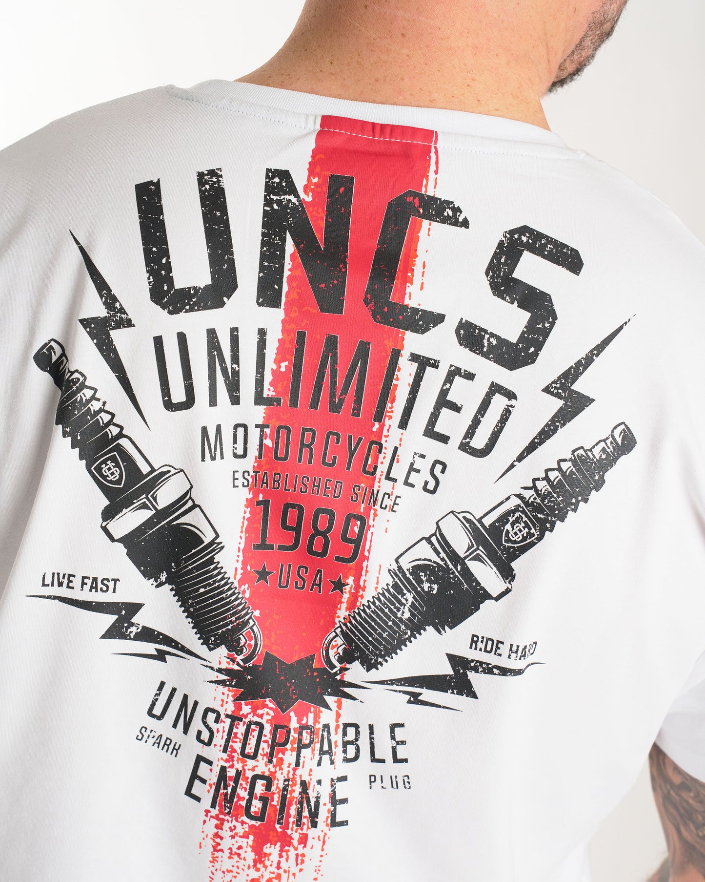 Pánske tričko ENGINE WHITE