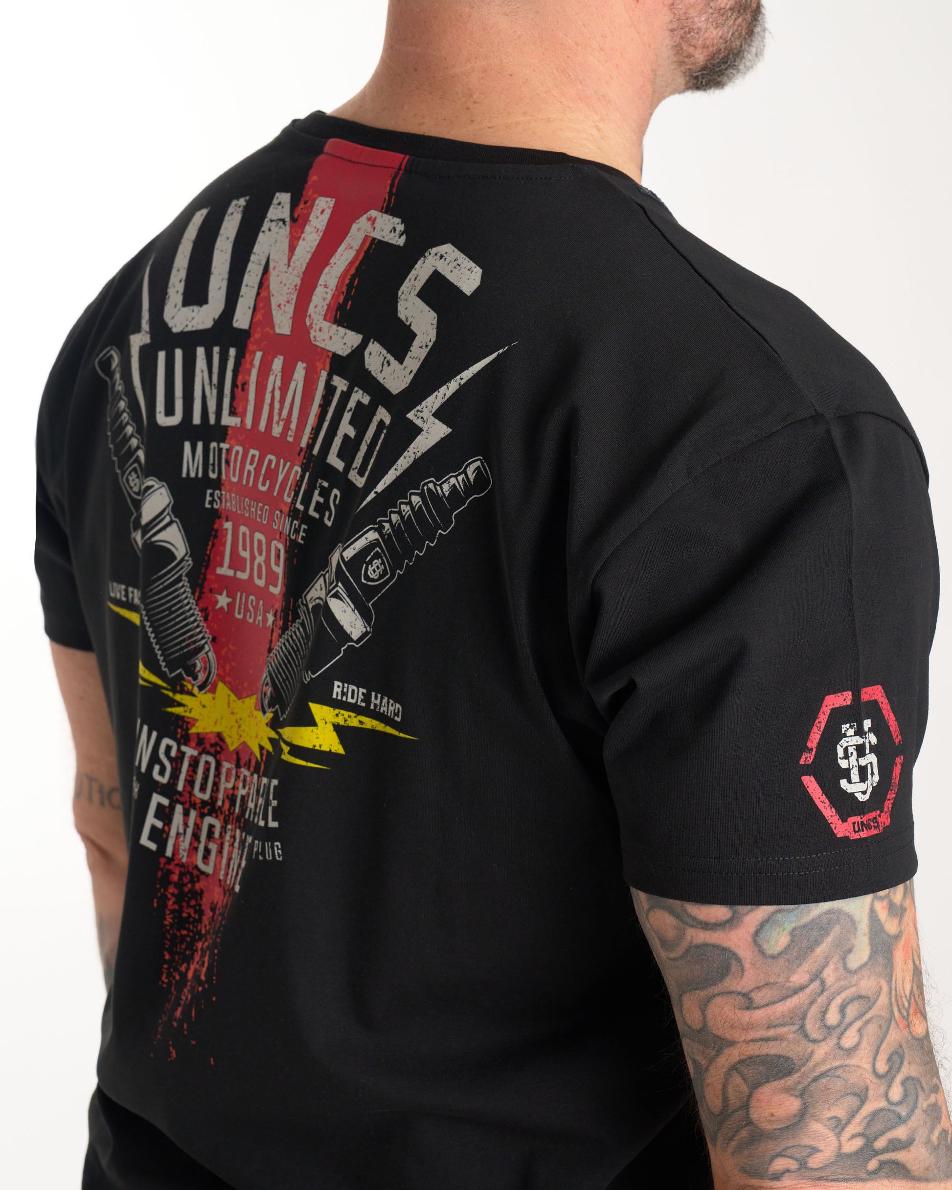 Pánske tričko ENGINE BLACK