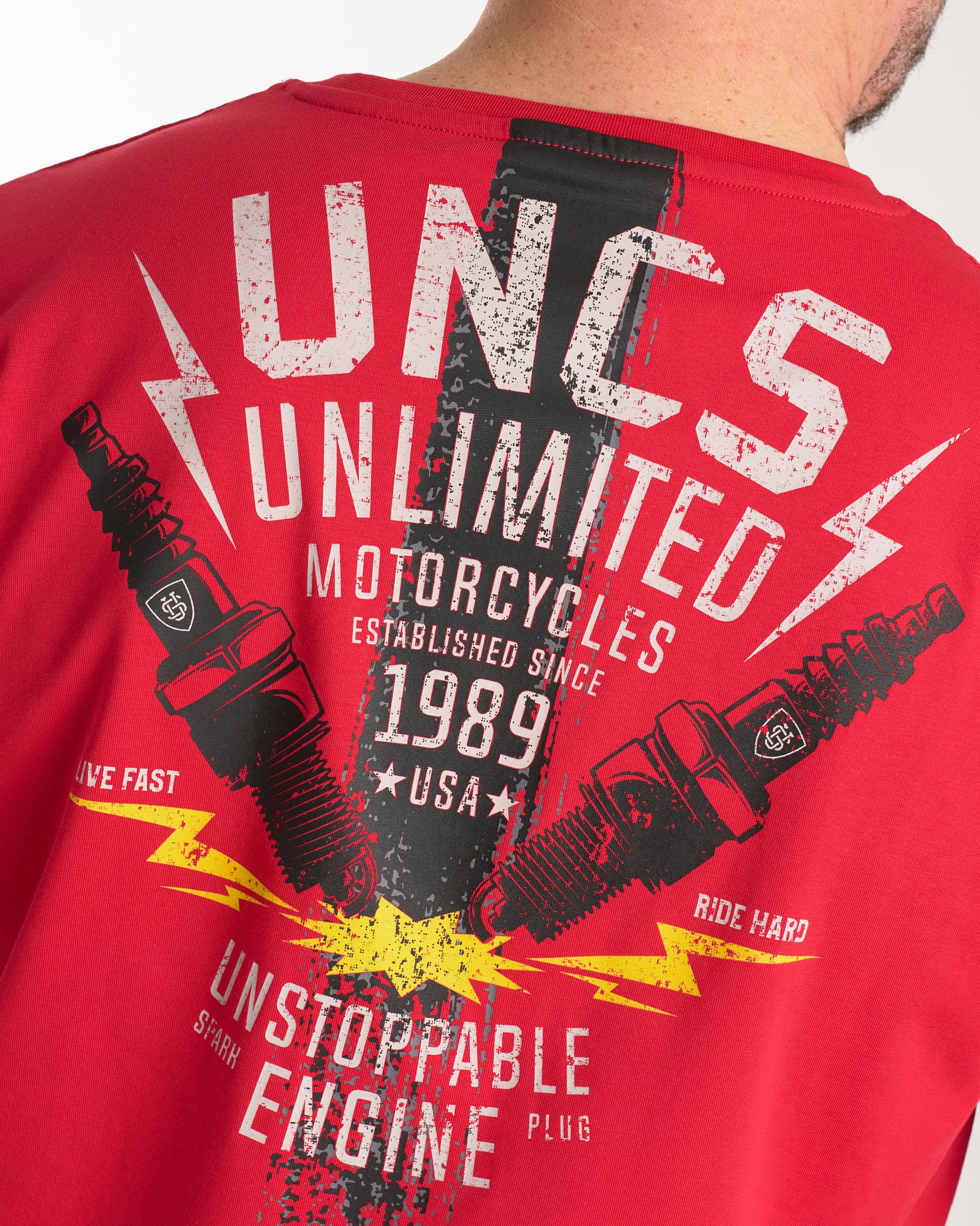 Pánske tričko ENGINE RED