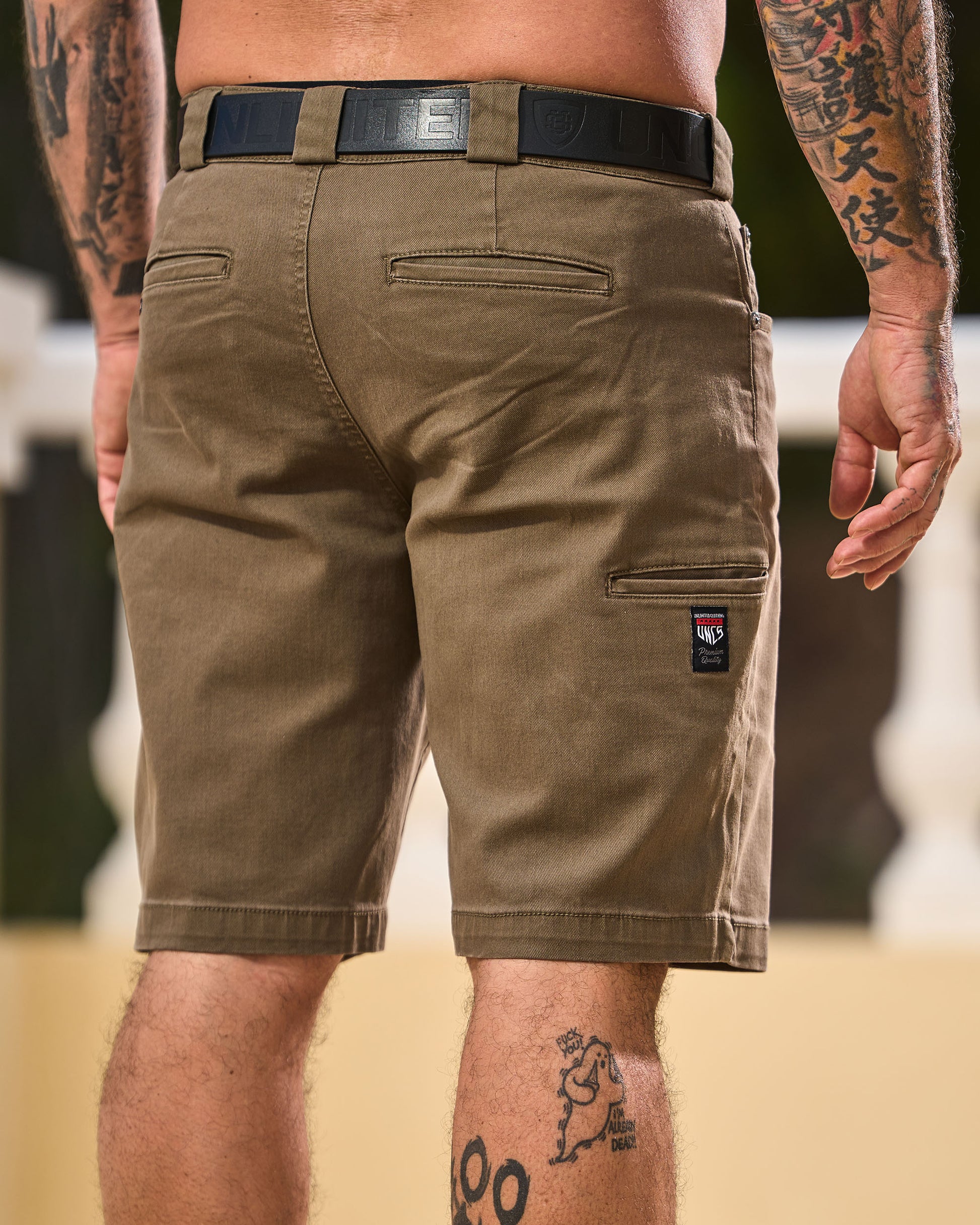 Pánske kraťasy BARRET KHAKI