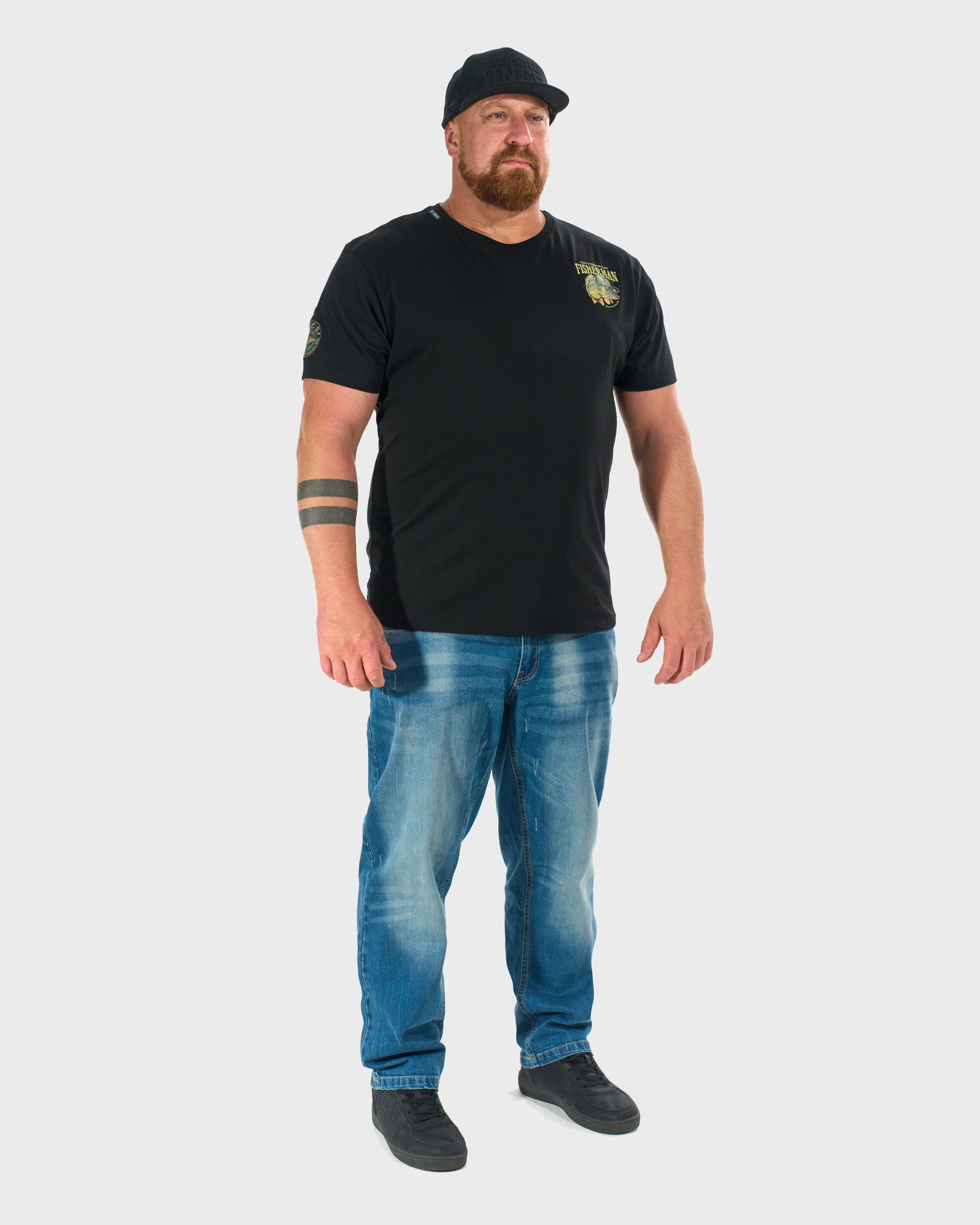 Pánske tričko CARP BLACK