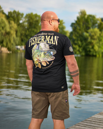 Pánske tričko CARP BLACK