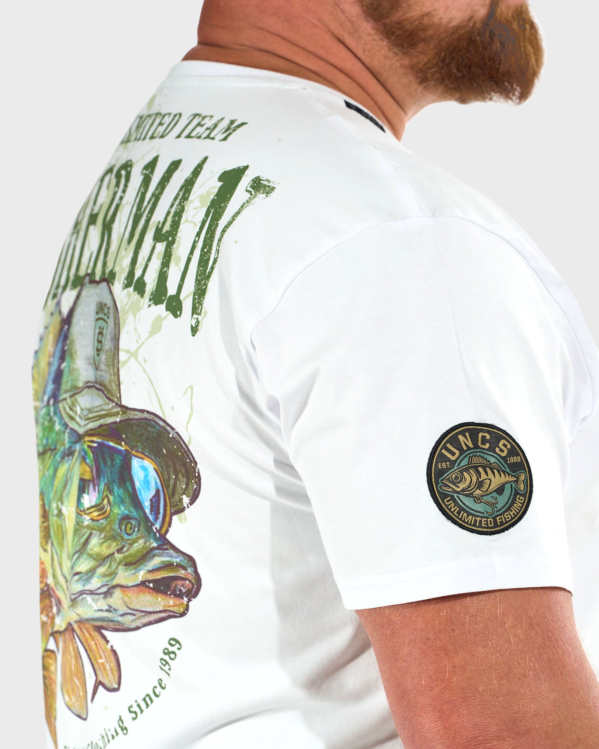Pánske tričko CARP WHITE