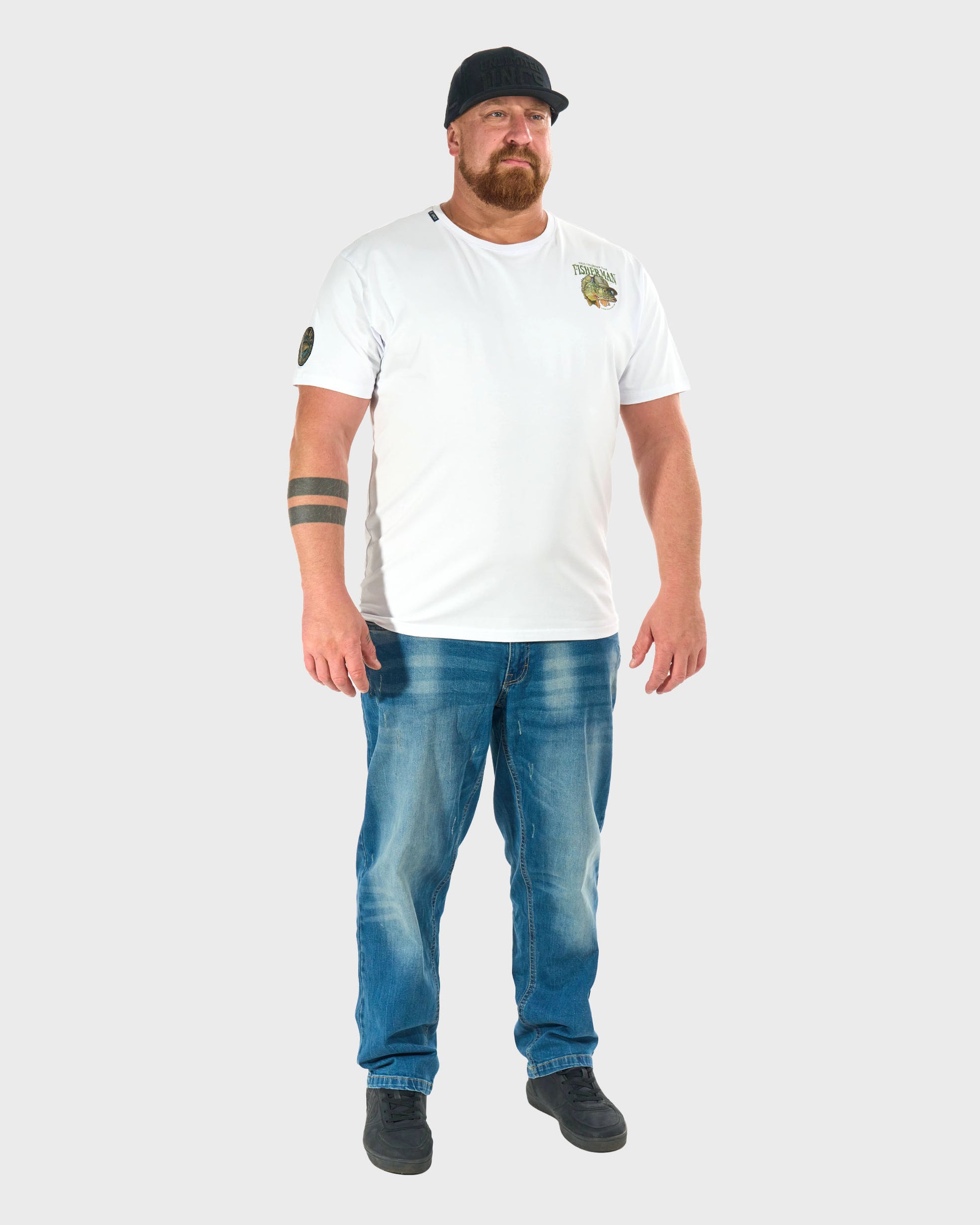 Pánske tričko CARP WHITE