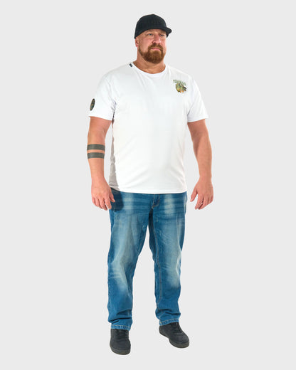 Pánske tričko CARP WHITE
