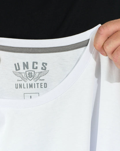 Pánske tričko BASIC V WHITE