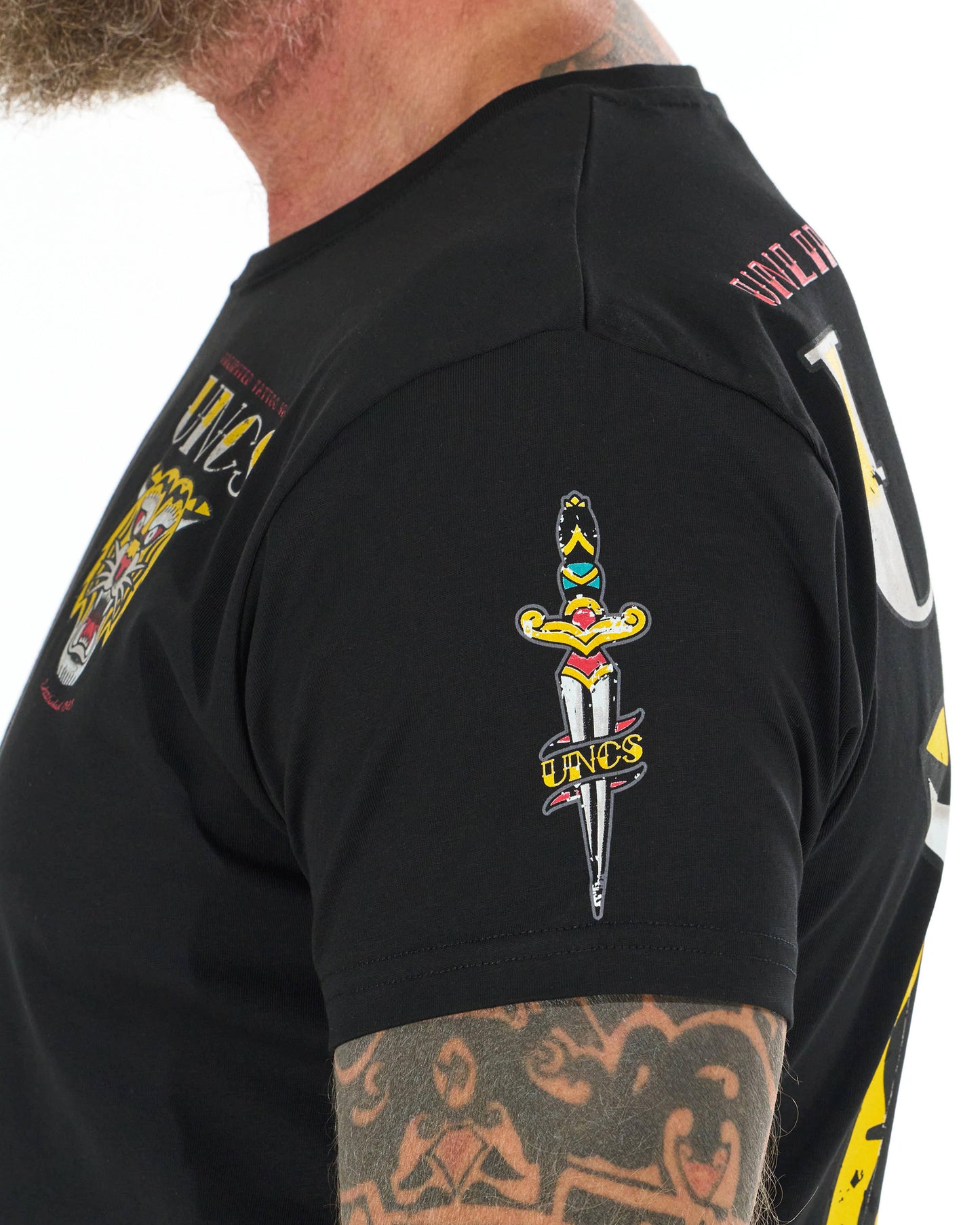 Pánske tričko TIGER BLACK