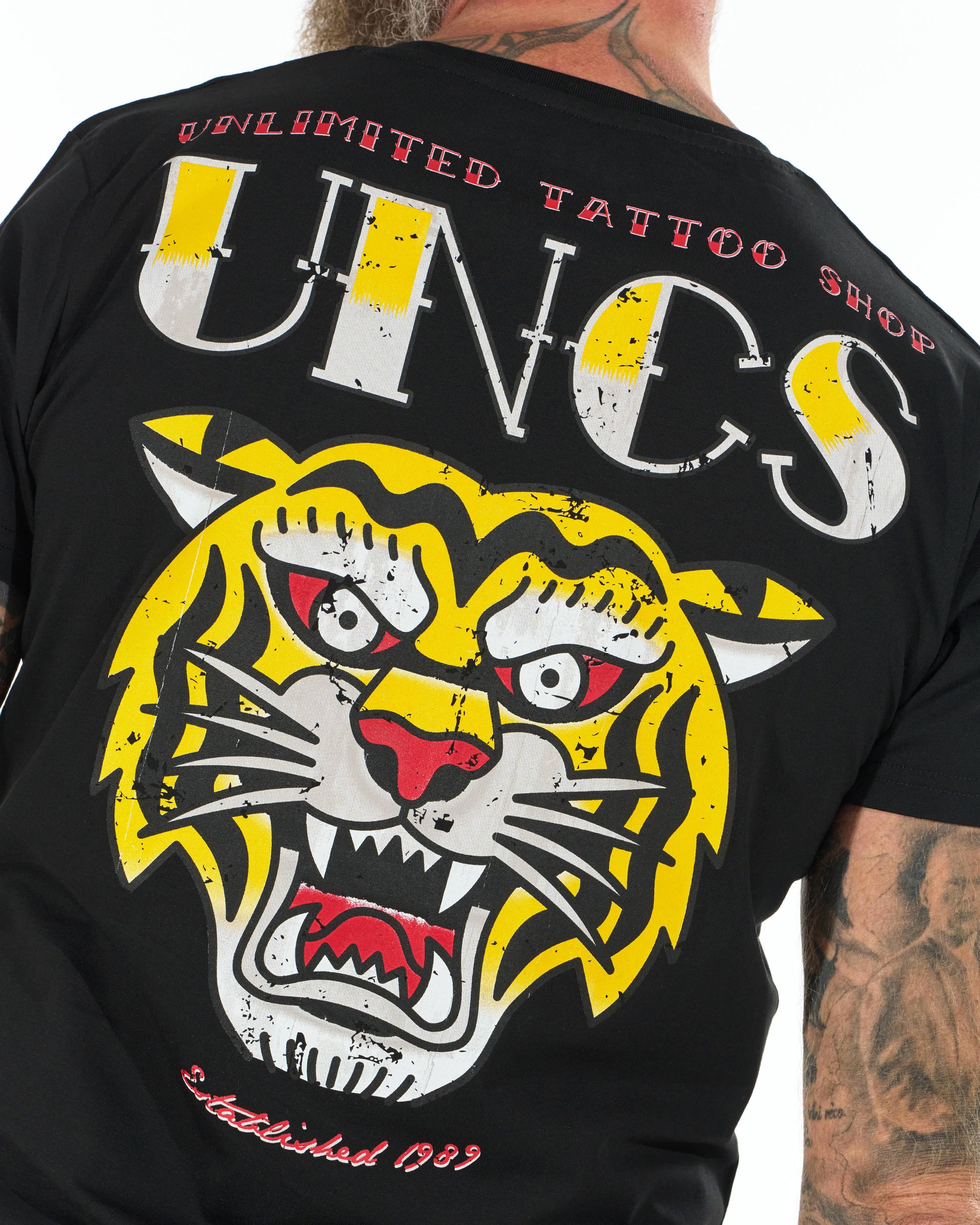 Pánske tričko TIGER BLACK