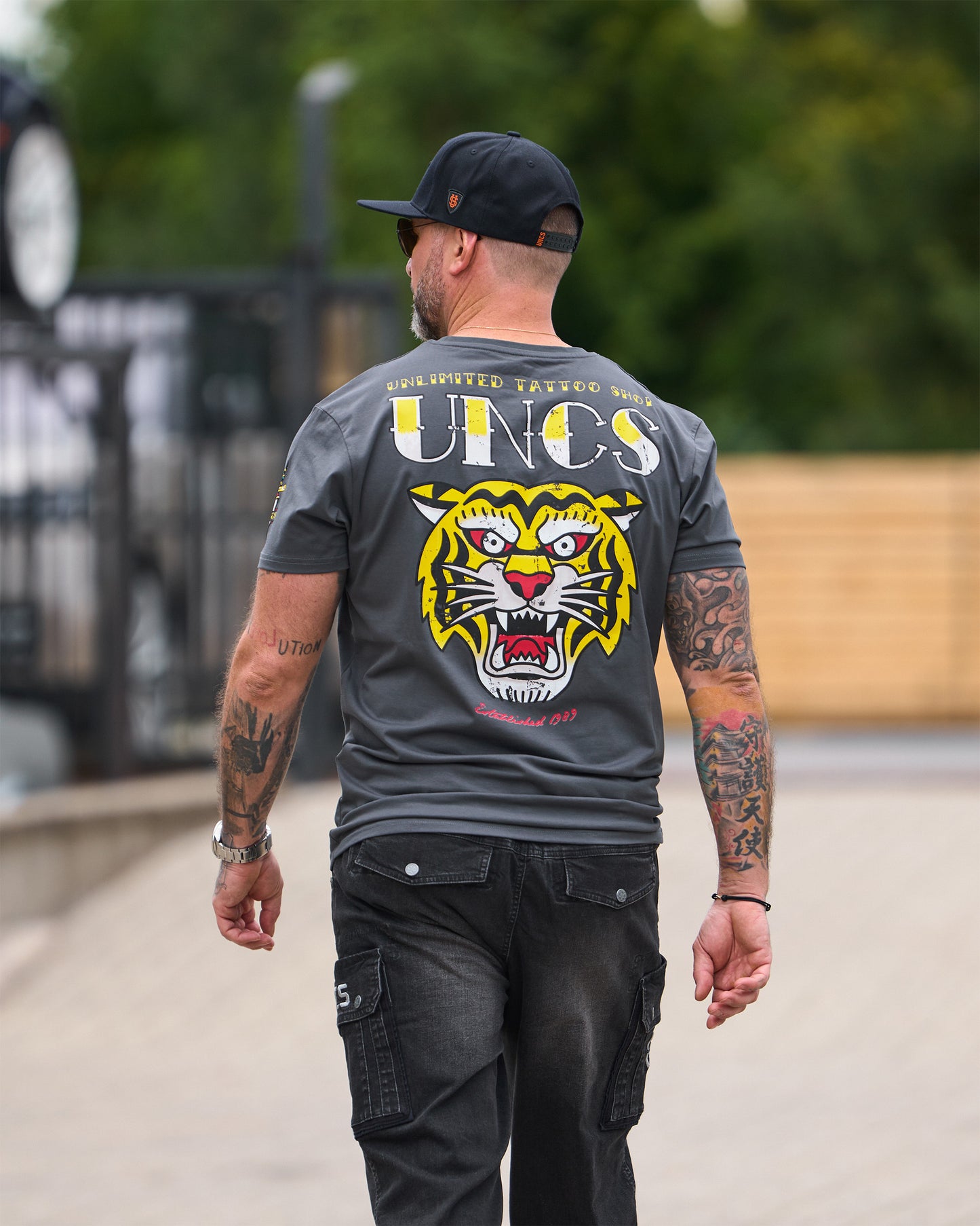 Pánske tričko TIGER ASPHALT