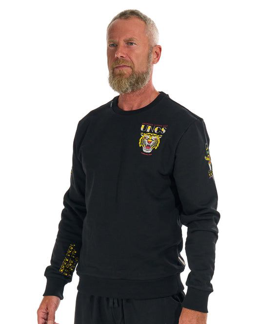 Pánska mikina TIGER BLACK