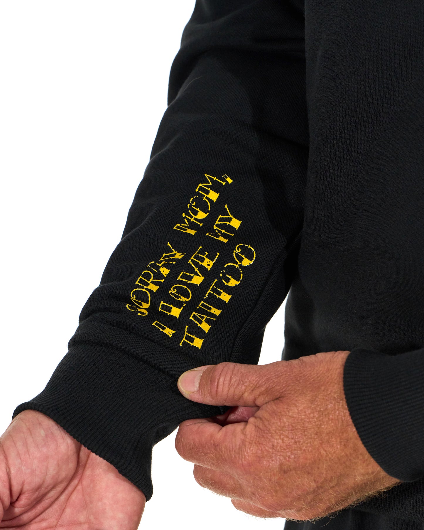 Pánska mikina TIGER BLACK