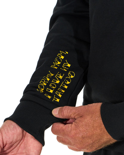 Pánska mikina TIGER BLACK