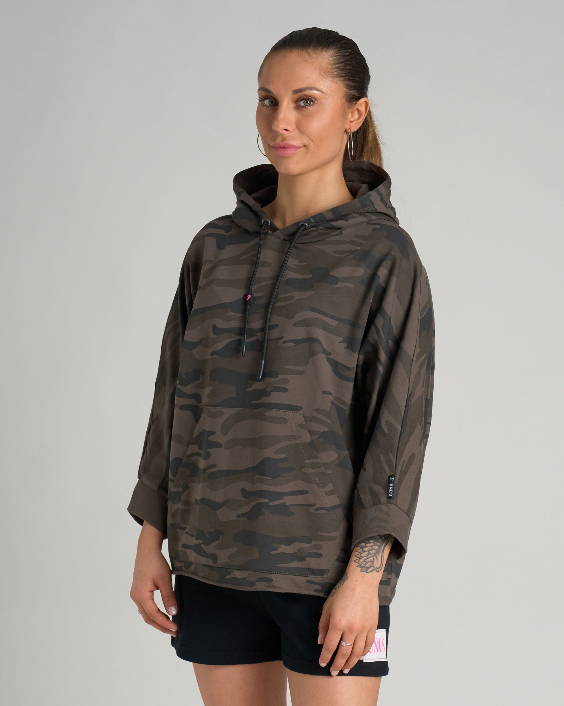 Dámska mikina SIMONE (OVERSIZE) BLACK