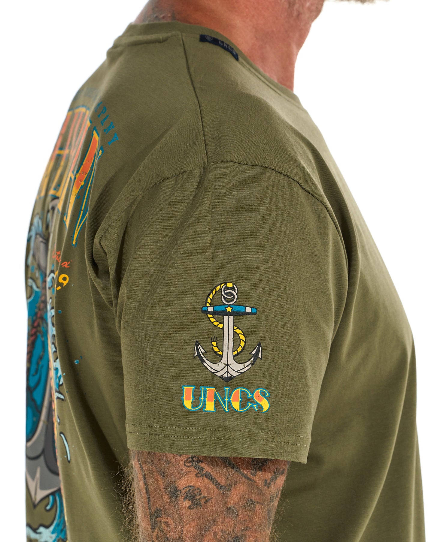 Pánske tričko FISHERMAN IV KHAKI