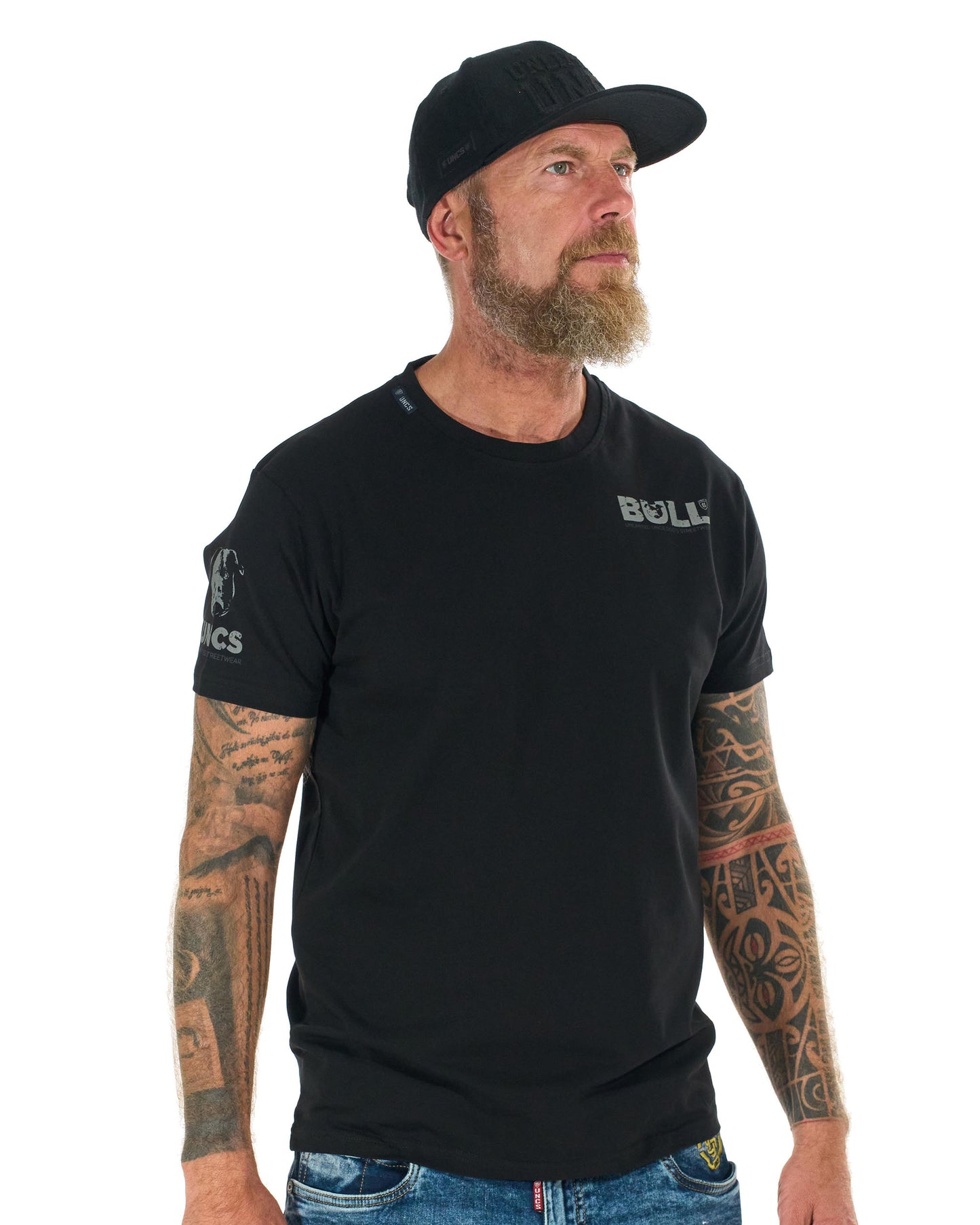 Pánske tričko BULL BLACK