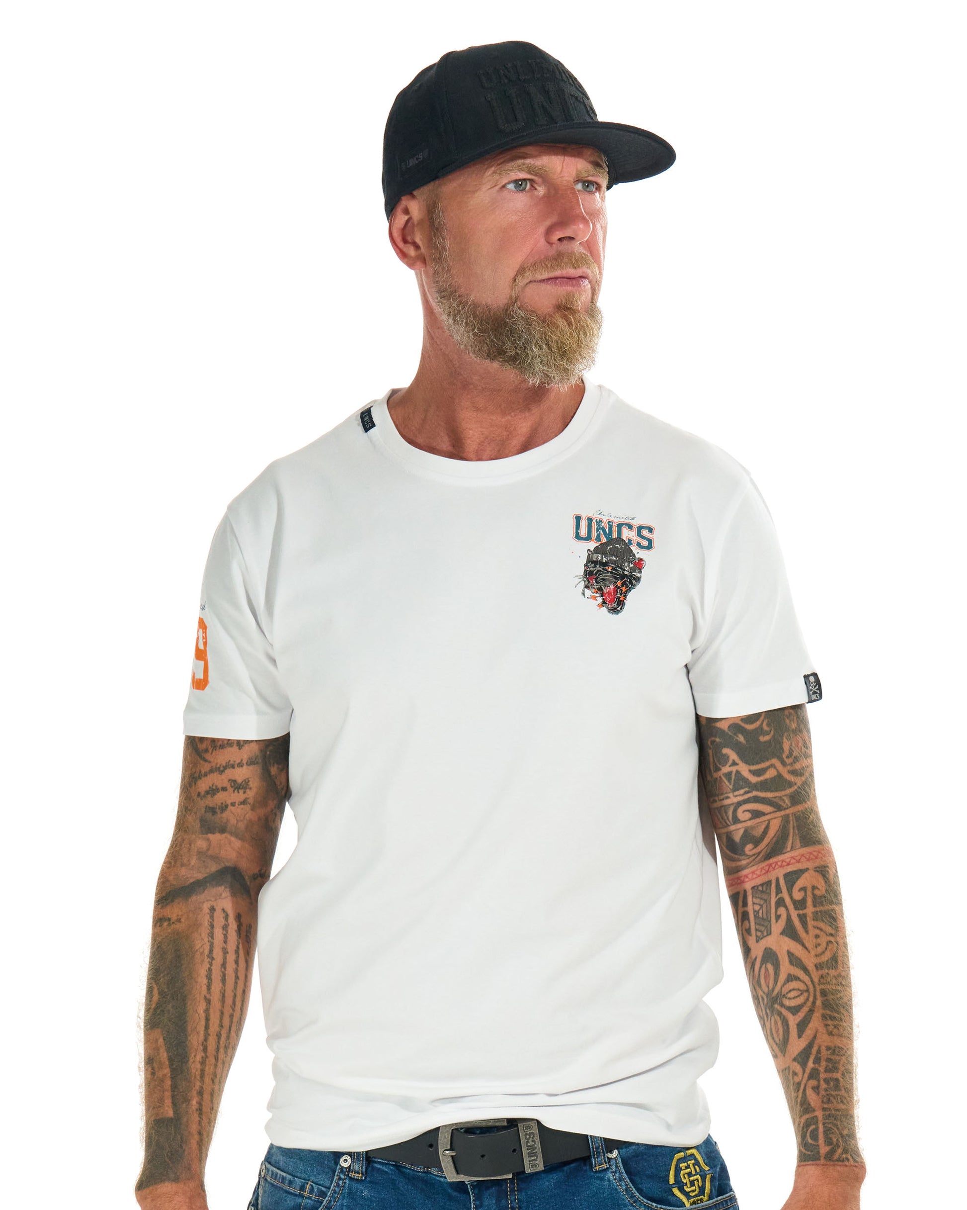 Pánske tričko PANTHER WHITE