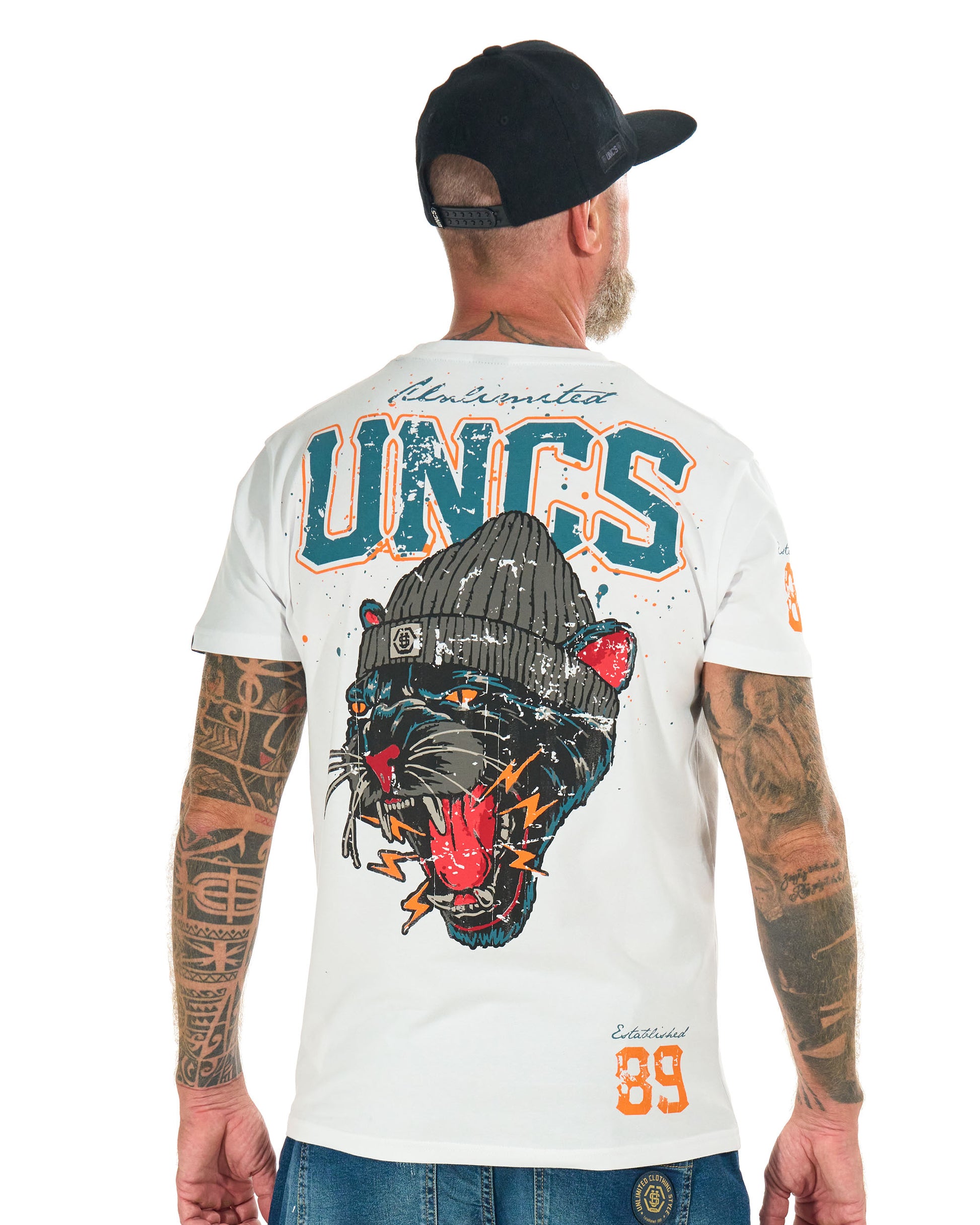 Pánske tričko PANTHER WHITE