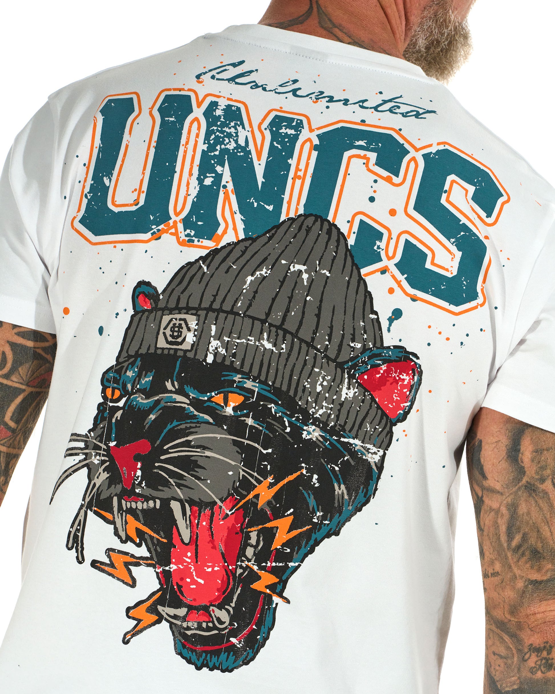 Pánske tričko PANTHER WHITE