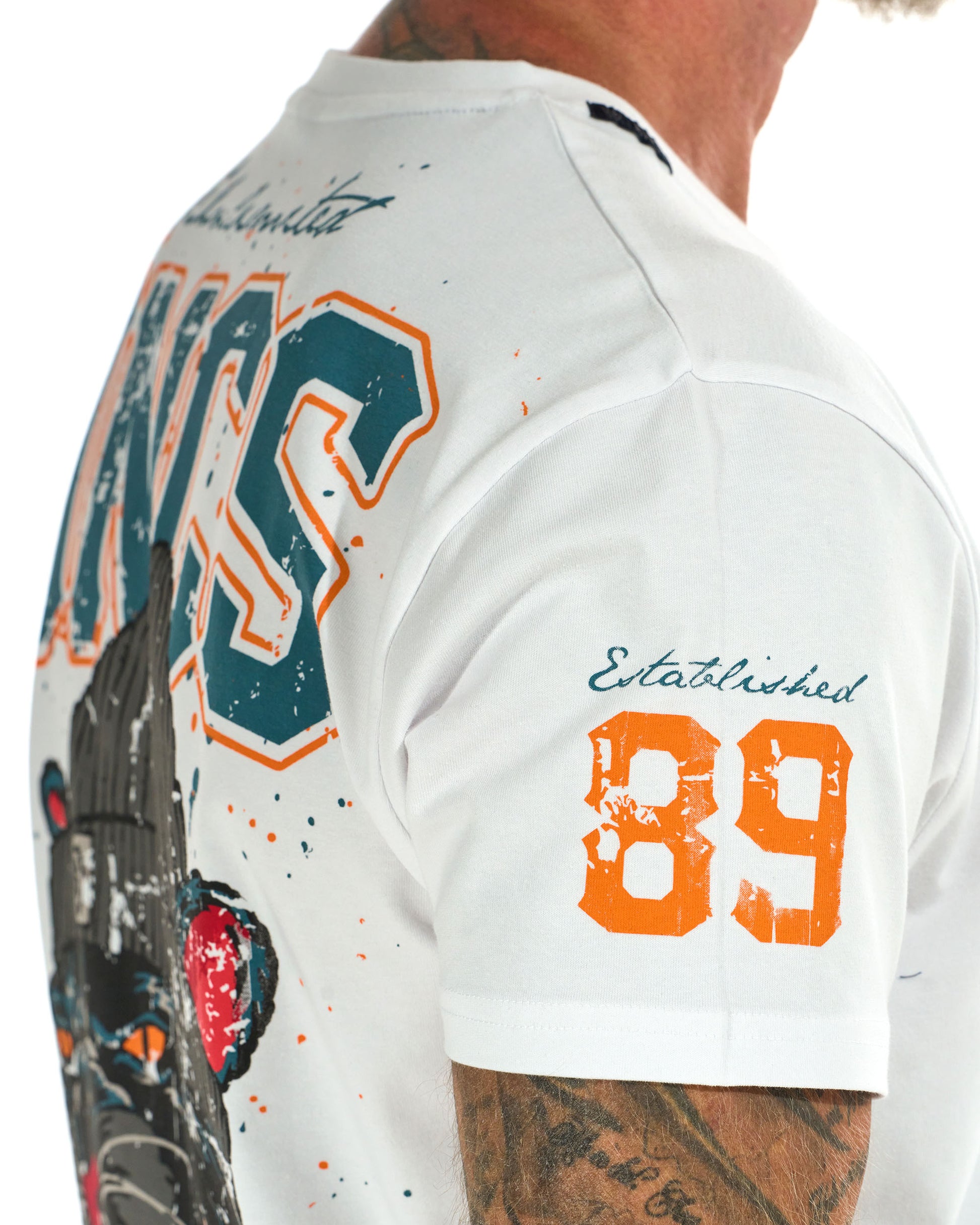 Pánske tričko PANTHER WHITE