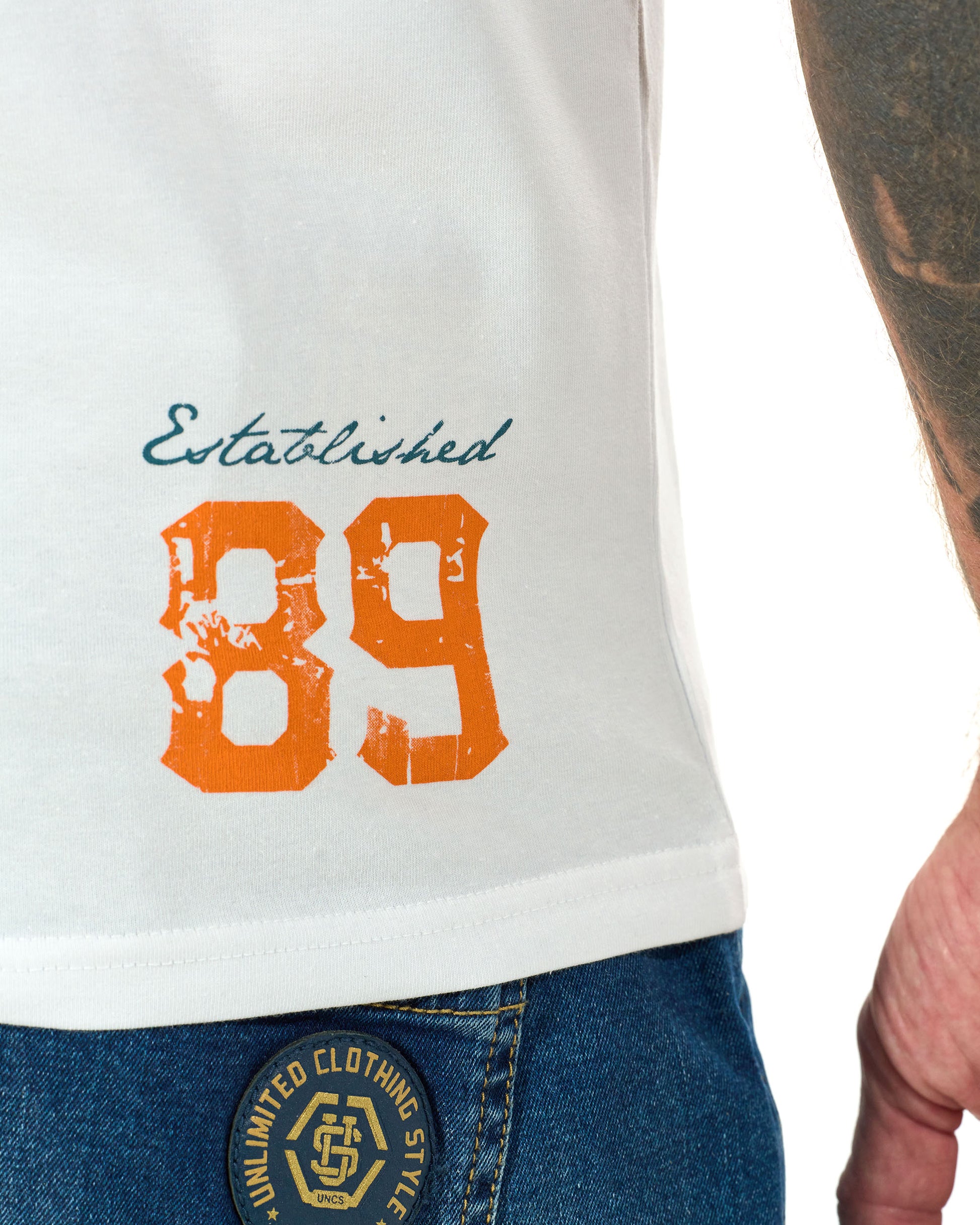 Pánske tričko PANTHER WHITE