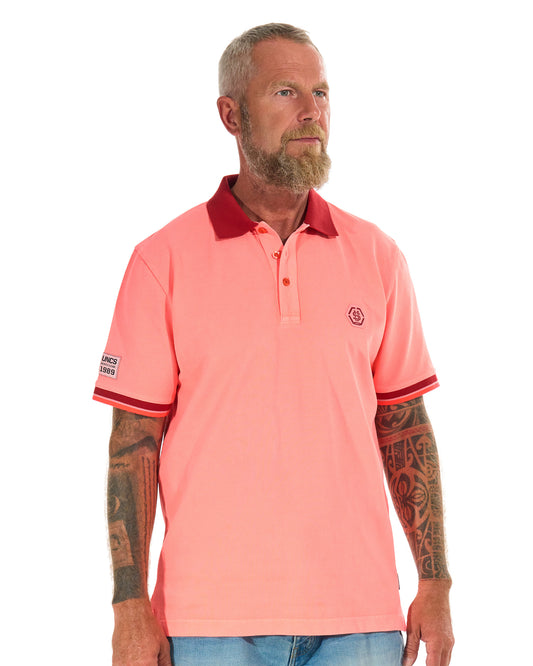 Pánske polo BRENDON II NEON RED