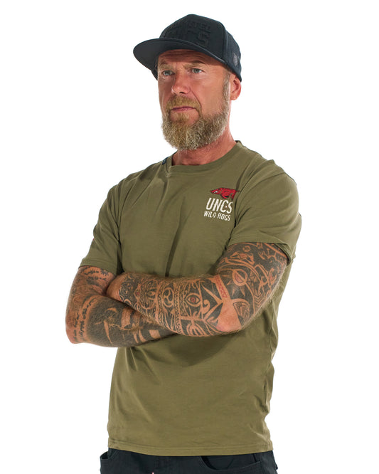 Pánske tričko WILD HOGS KHAKI