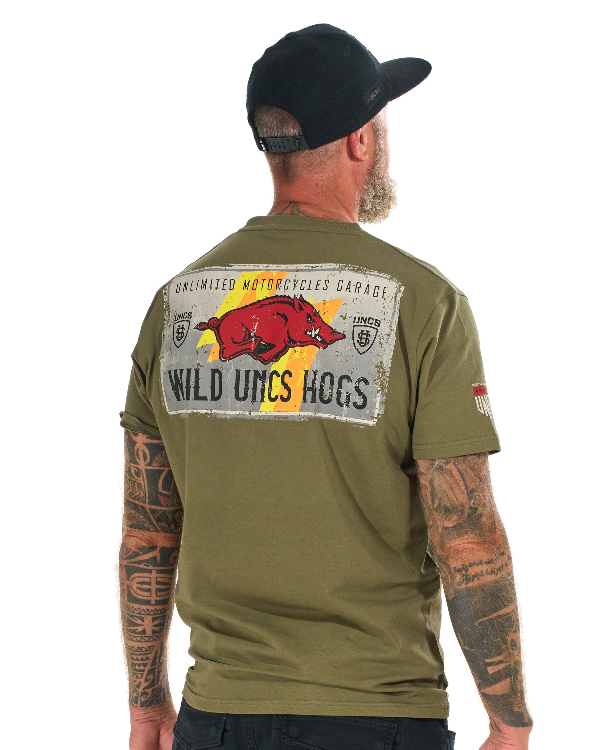 Pánske tričko WILD HOGS KHAKI