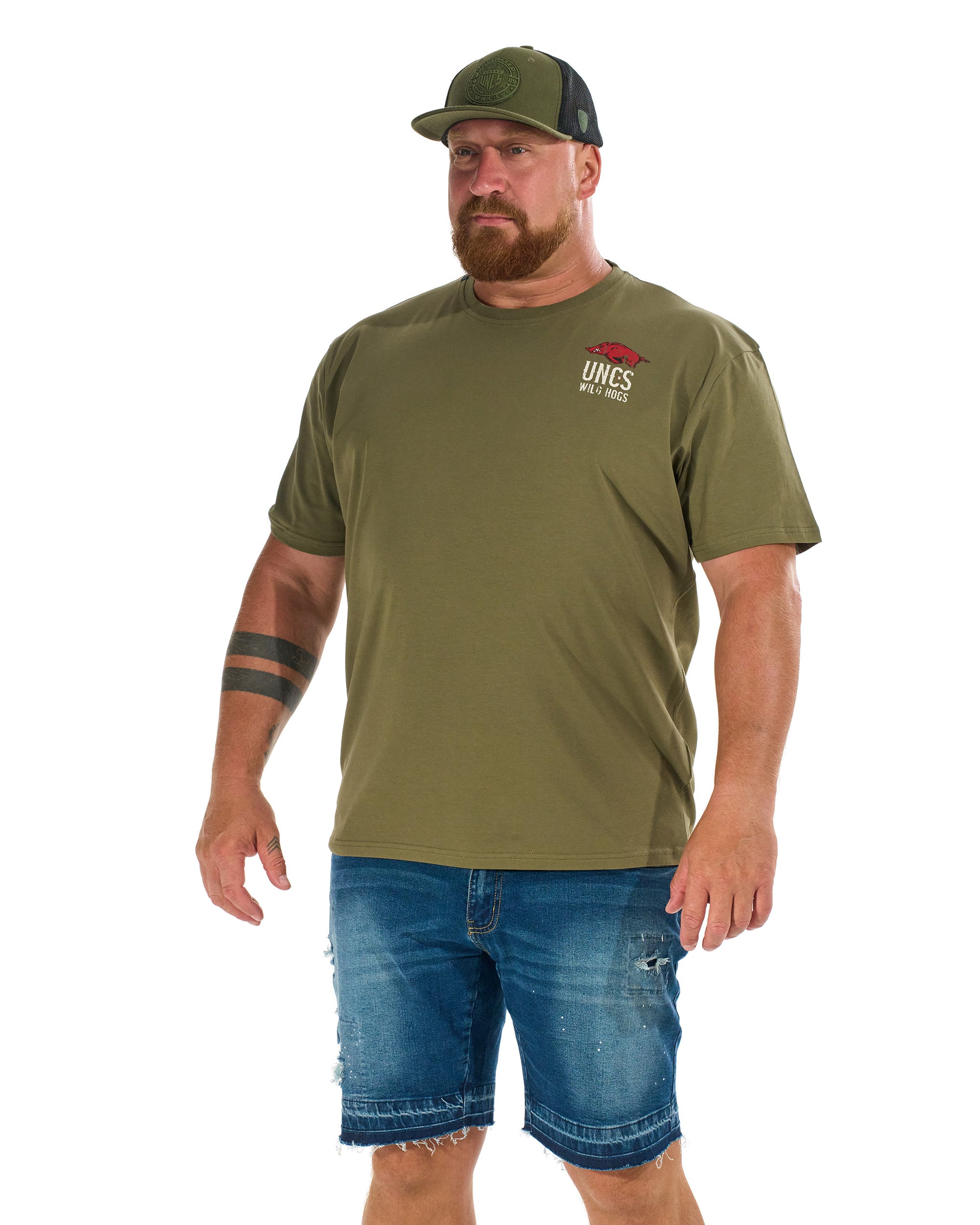 Pánske tričko WILD HOGS KHAKI