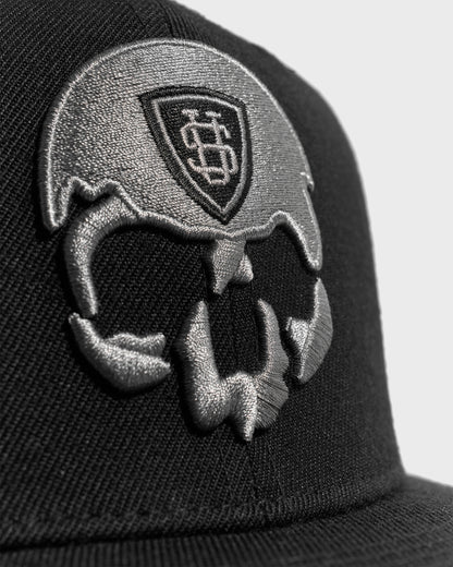Pánska šiltovka SKULL BLACK/GREY