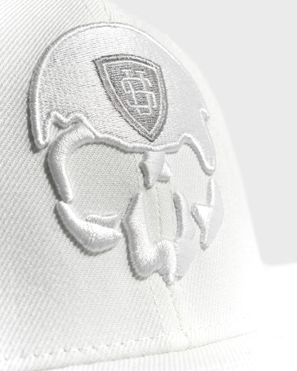 Pánska šiltovka SKULL WHITE