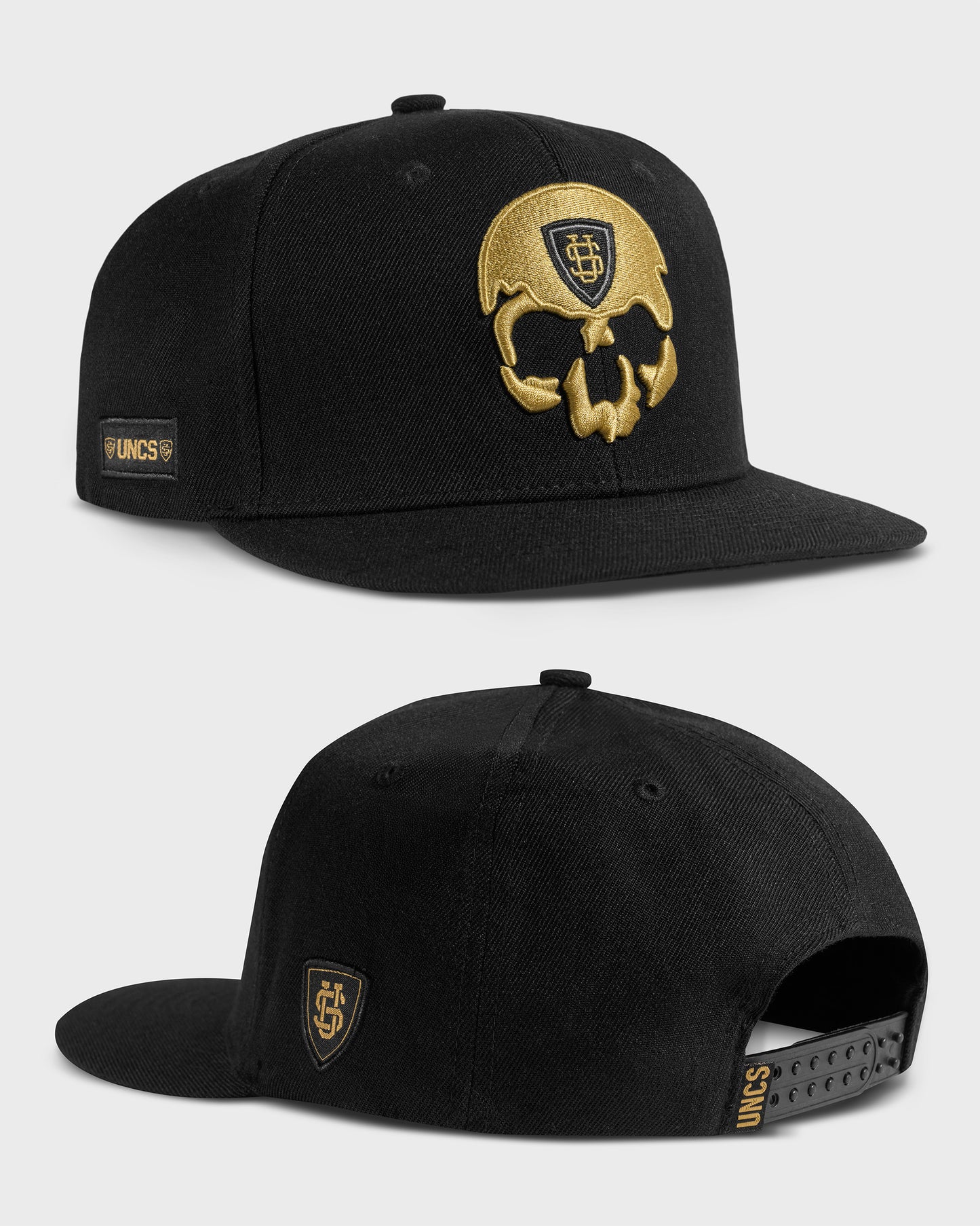 Pánska šiltovka SKULL BLACK/GOLD