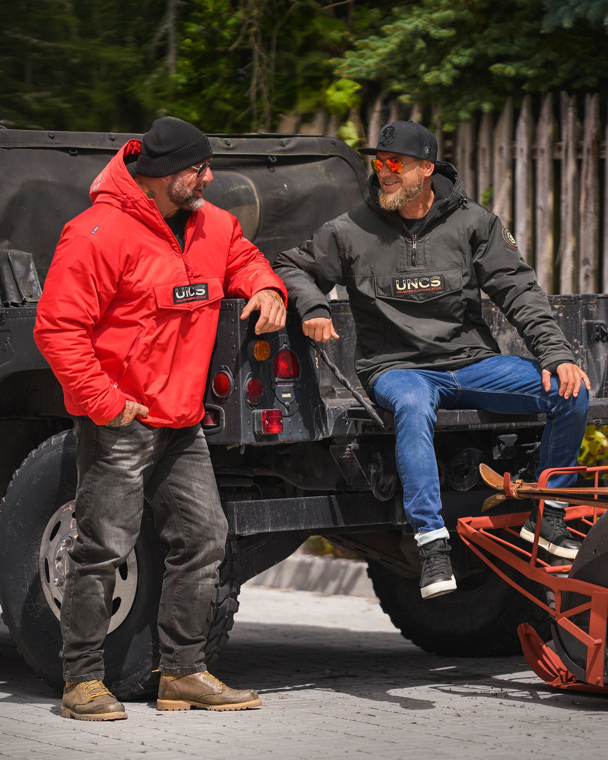 Pánska bunda BOZEMAN RED