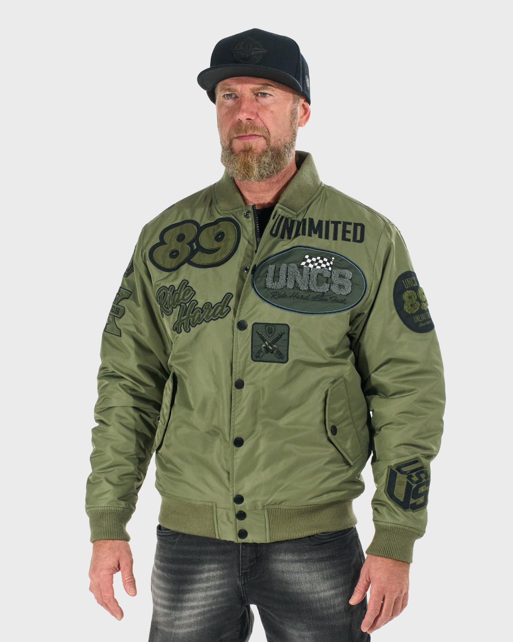 Pánska bunda RIDE HARD KHAKI