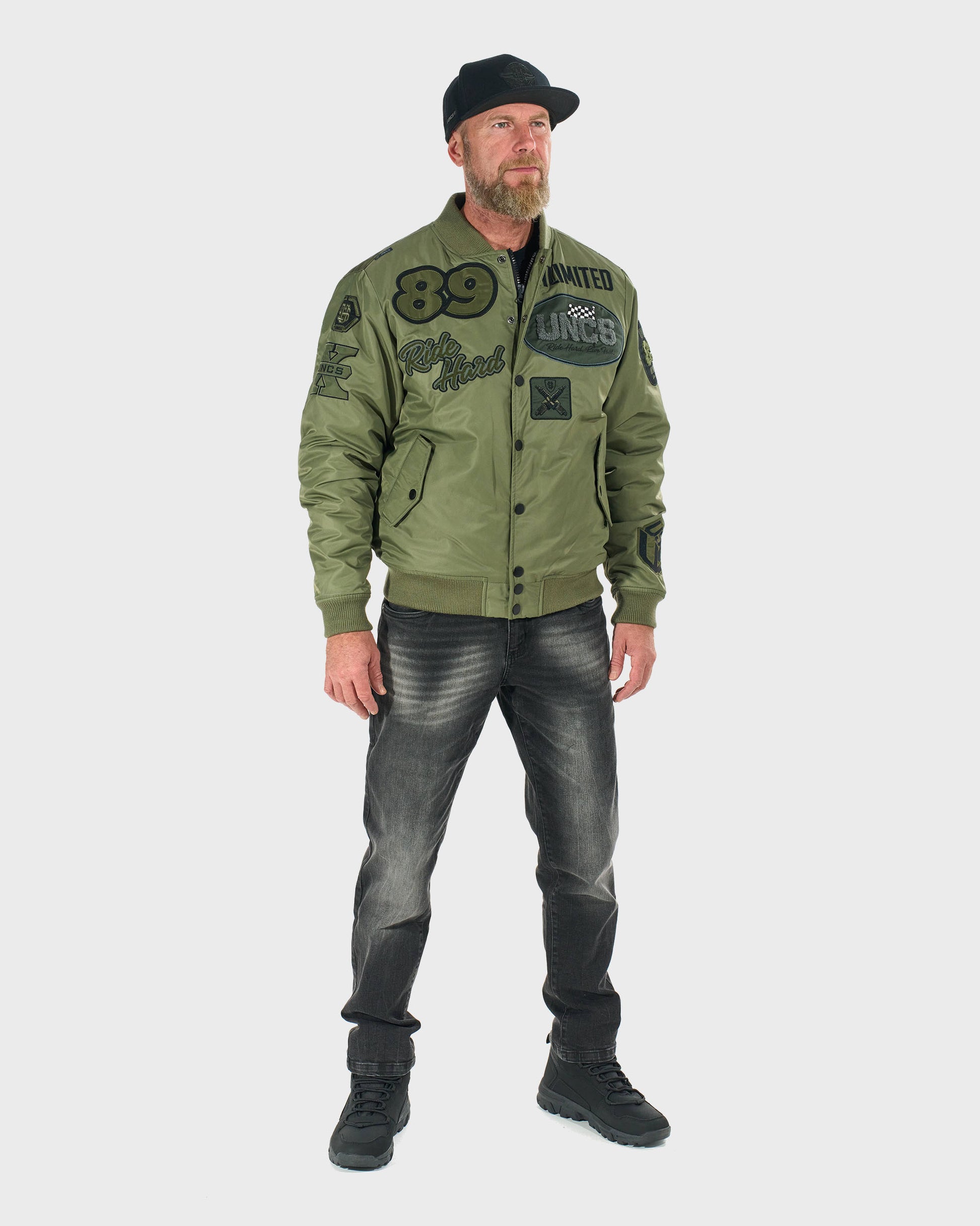 Pánska bunda RIDE HARD KHAKI