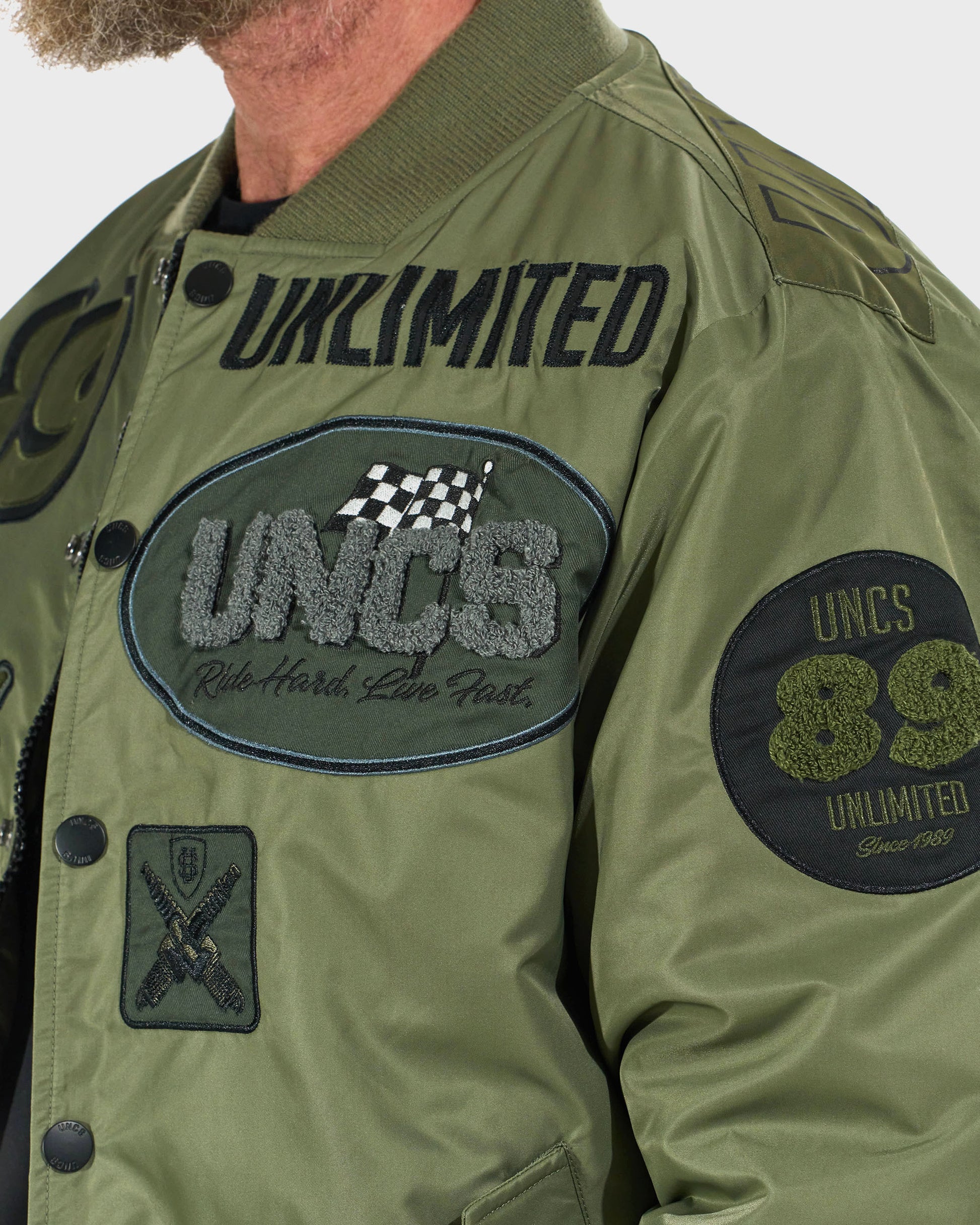 Pánska bunda RIDE HARD KHAKI