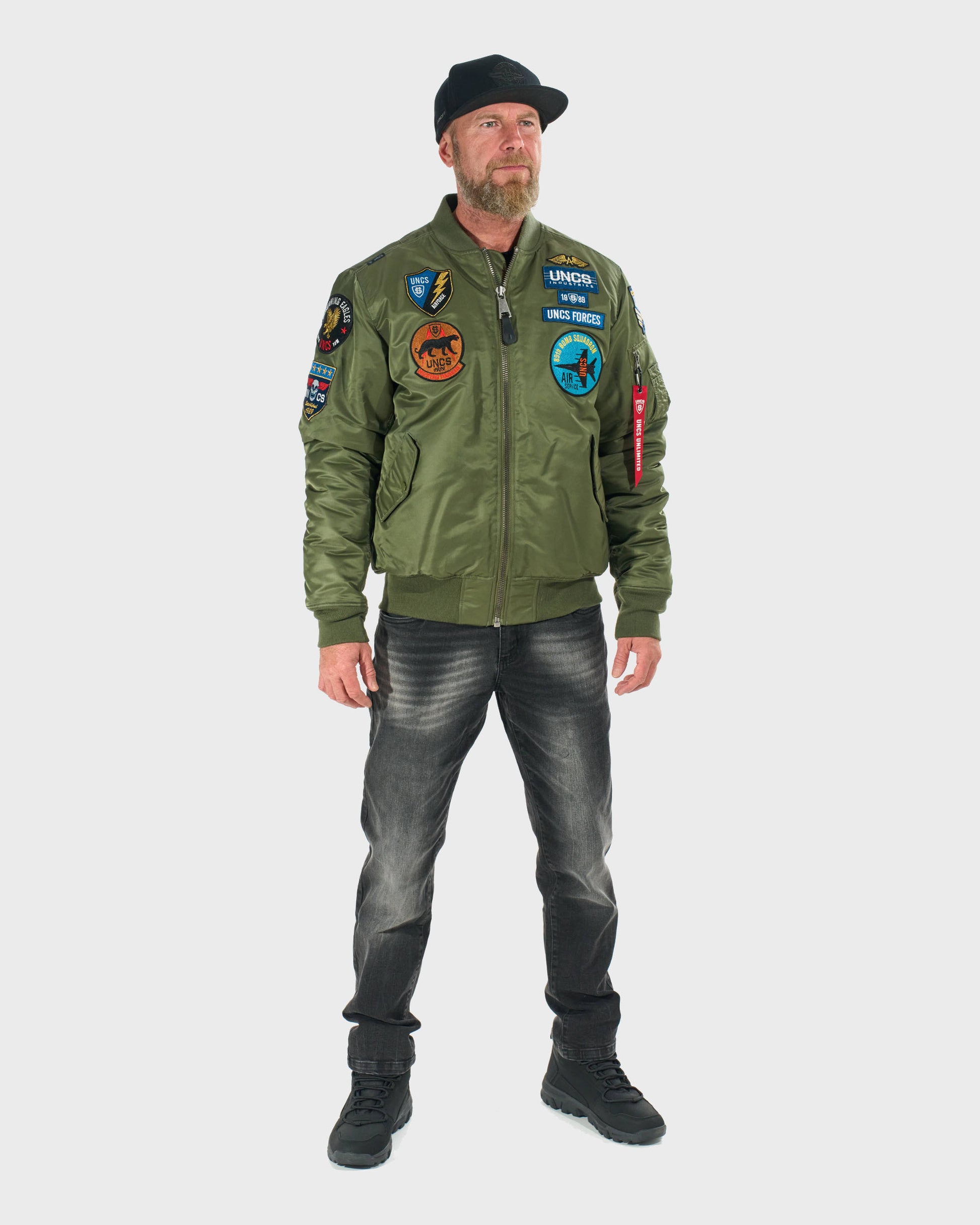 Pánska bunda FORCE KHAKI