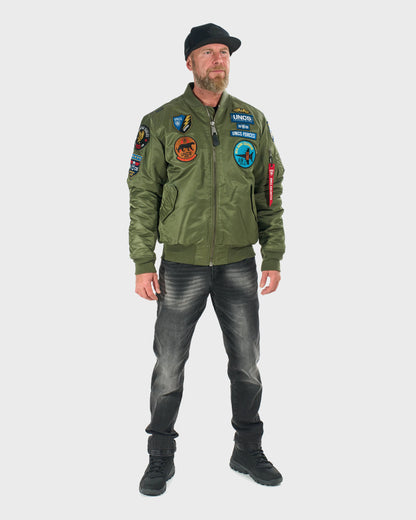 Pánska bunda FORCE KHAKI