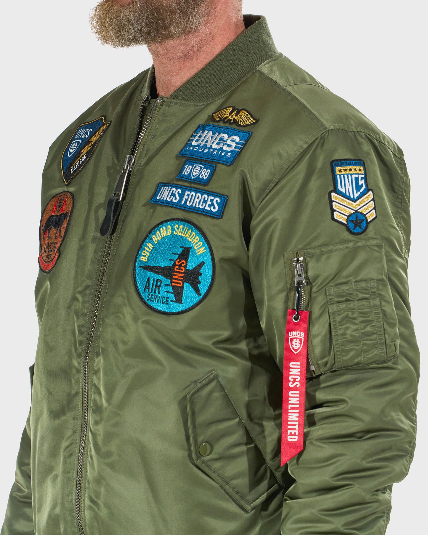 Pánska bunda FORCE KHAKI