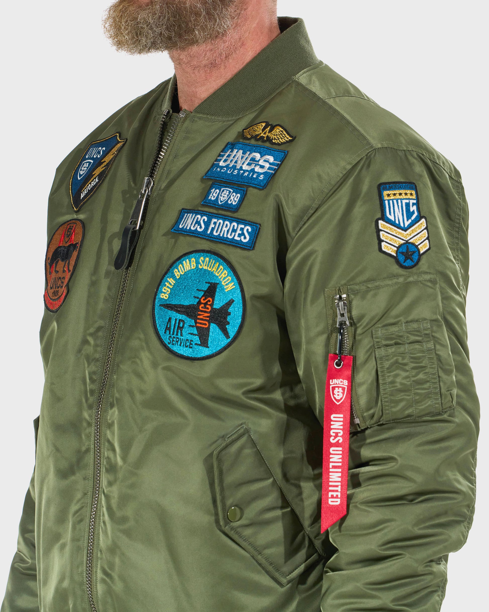 Pánska bunda FORCE KHAKI