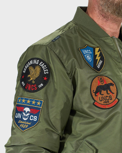 Pánska bunda FORCE KHAKI