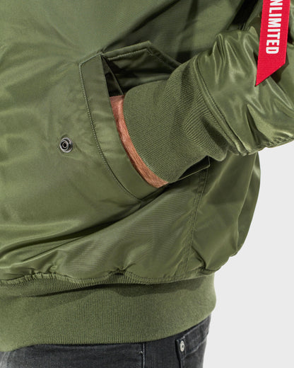 Pánska bunda FORCE KHAKI