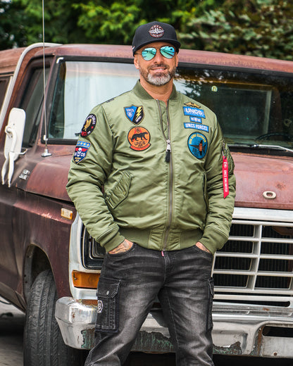 Pánska bunda FORCE KHAKI