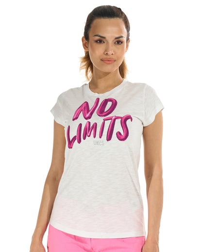 Dámske tričko NO LIMITS WHITE
