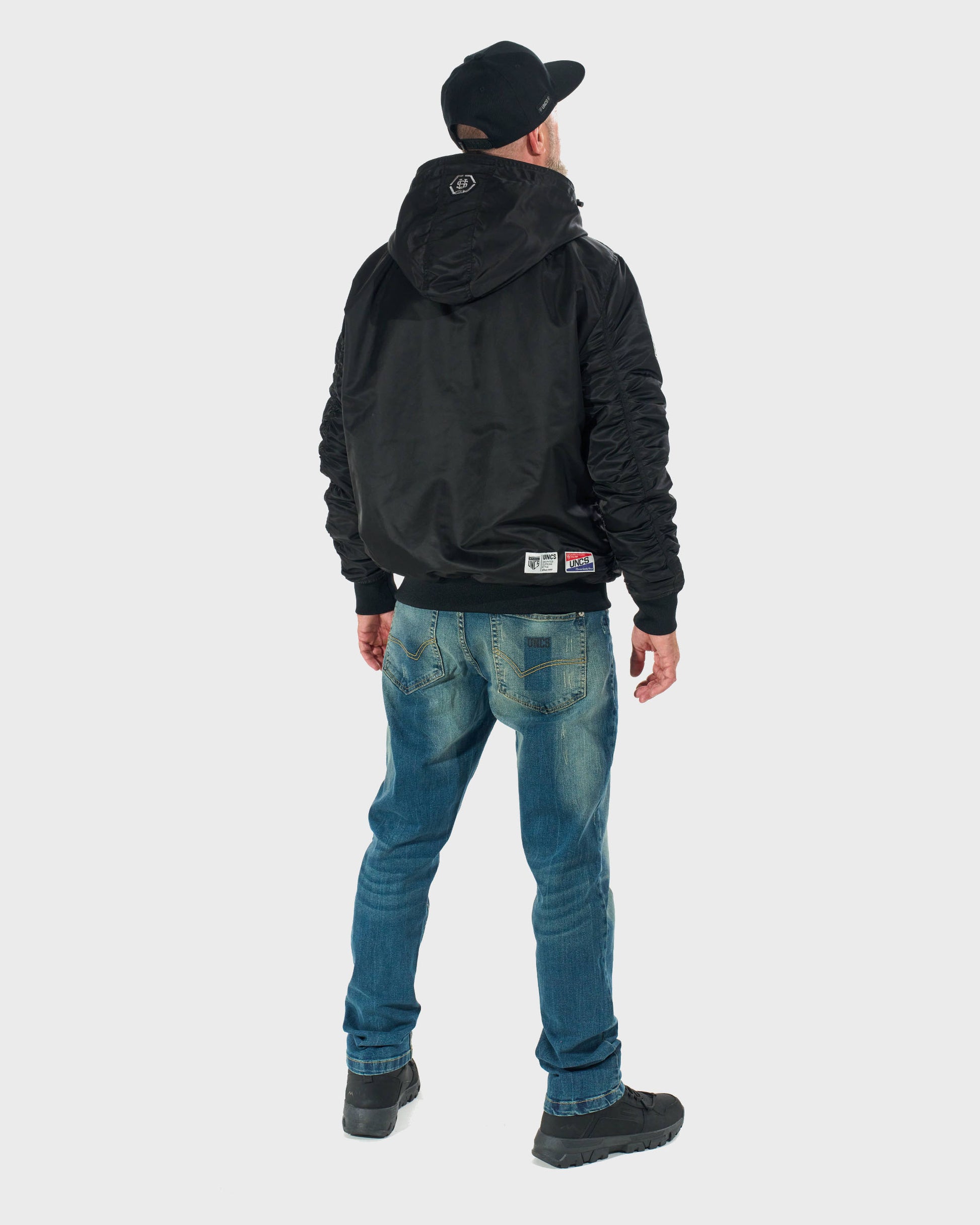Pánska bunda HELMET BLACK