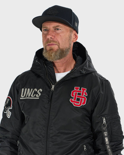 Pánska bunda HELMET BLACK