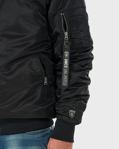 Pánska bunda HELMET BLACK