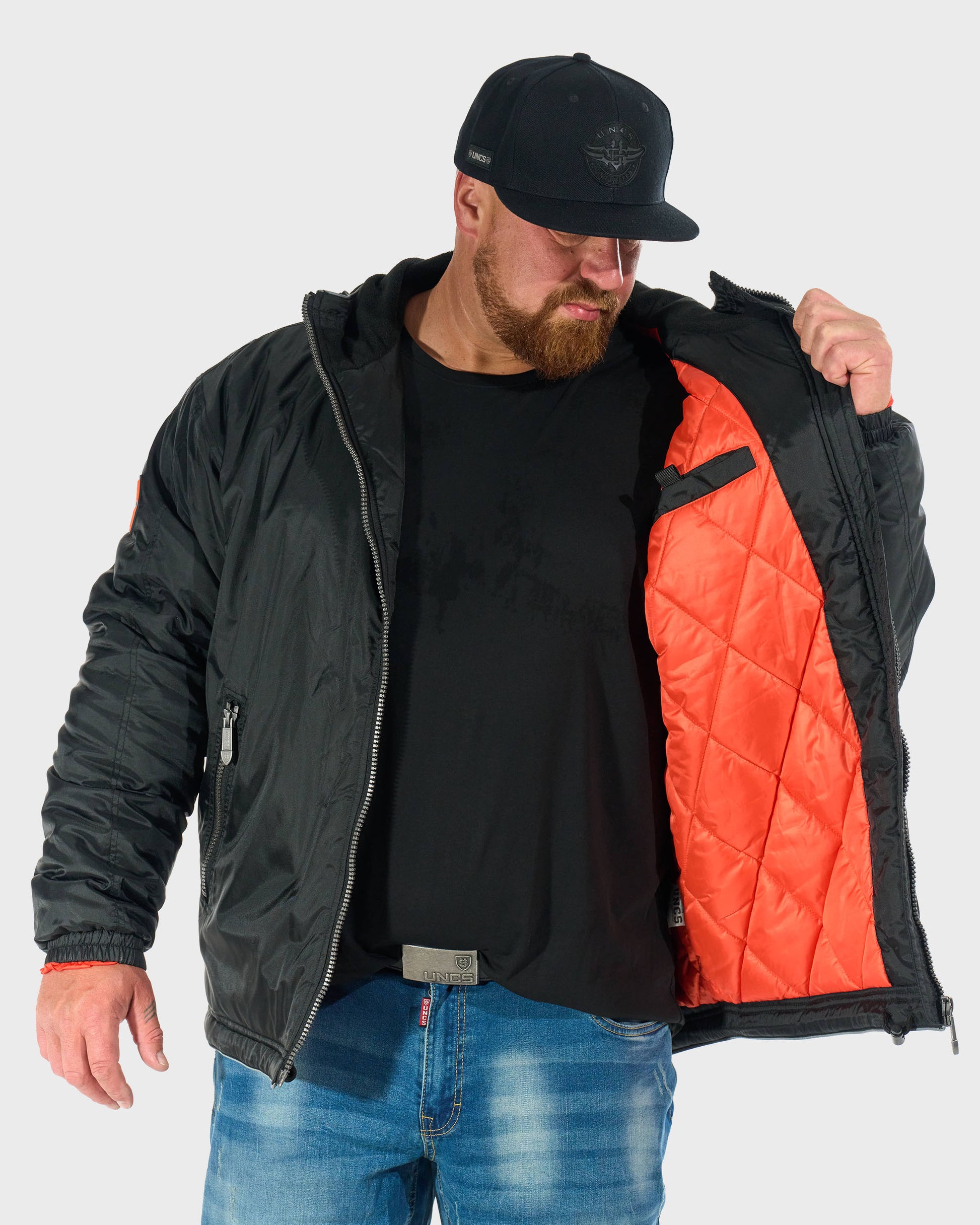 Pánska bunda CREW II BLACK