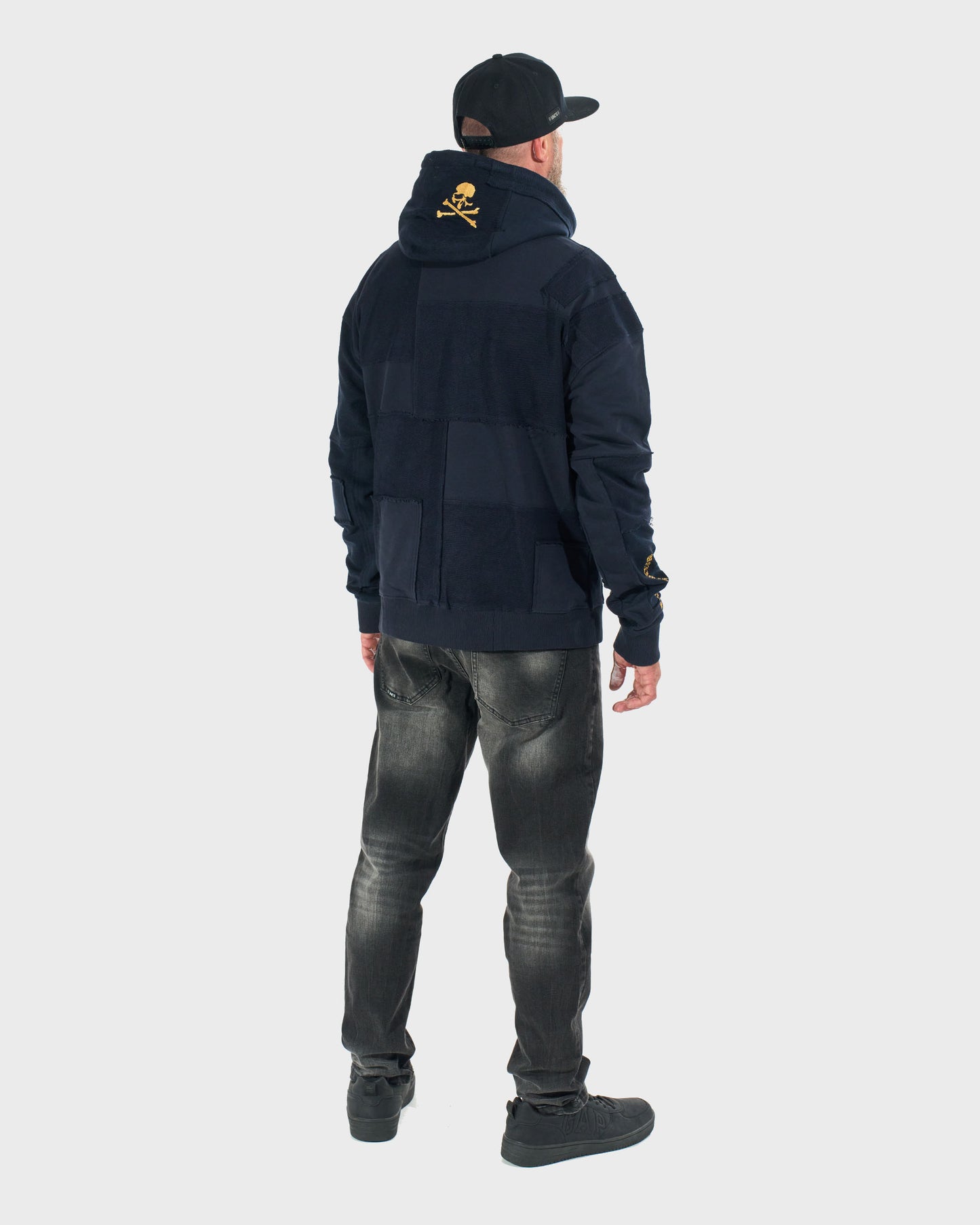 Pánska mikina CARTER III BLUE