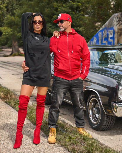 Pánska mikina CARTER III RED