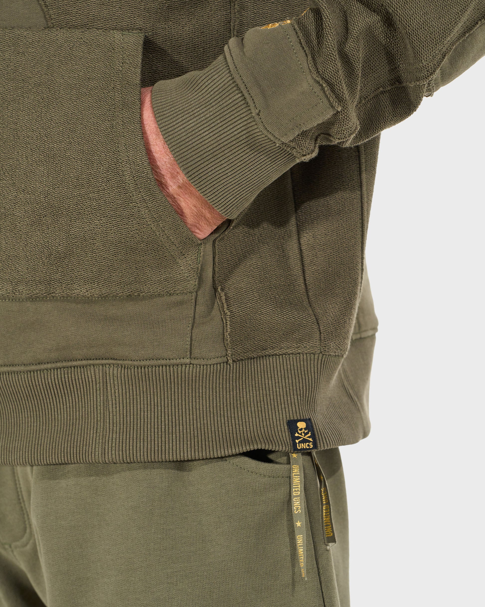 Pánska mikina CARTER II KHAKI